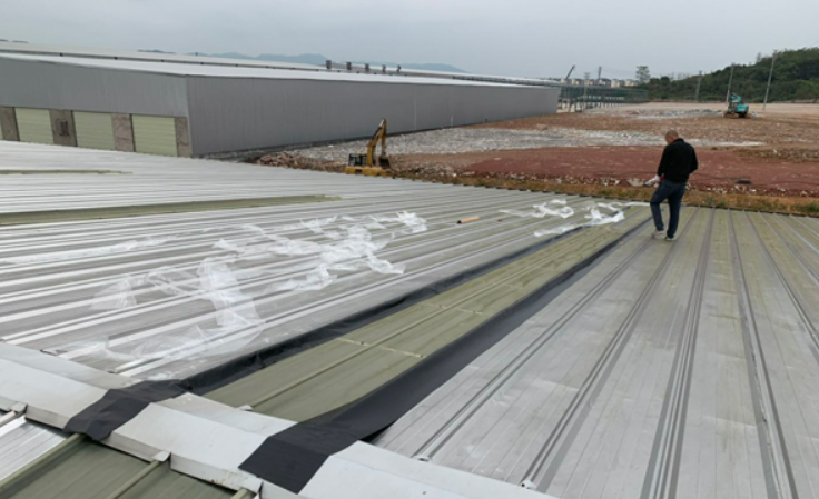 增城厂房屋面防水维修案例